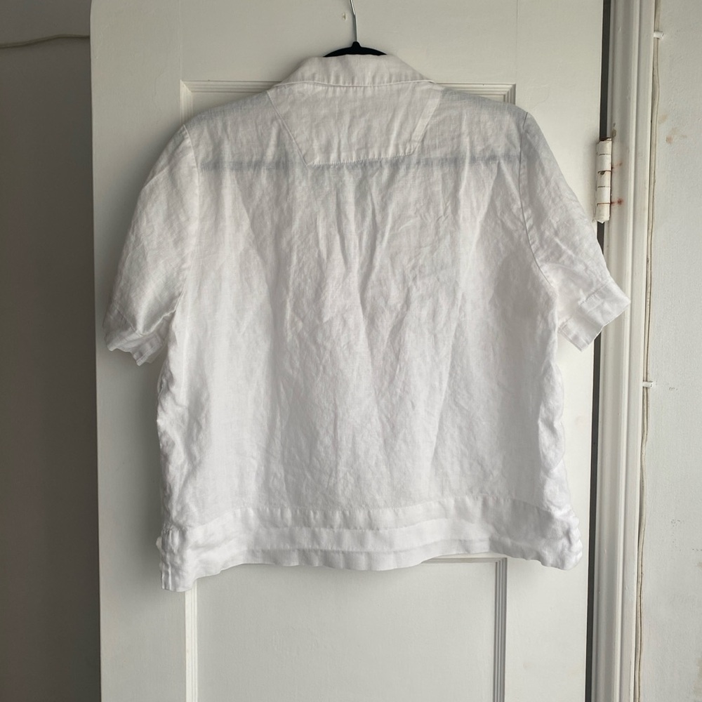 Quince 100% European Linen Short Sleeve Shirt - Picture 13 of 13